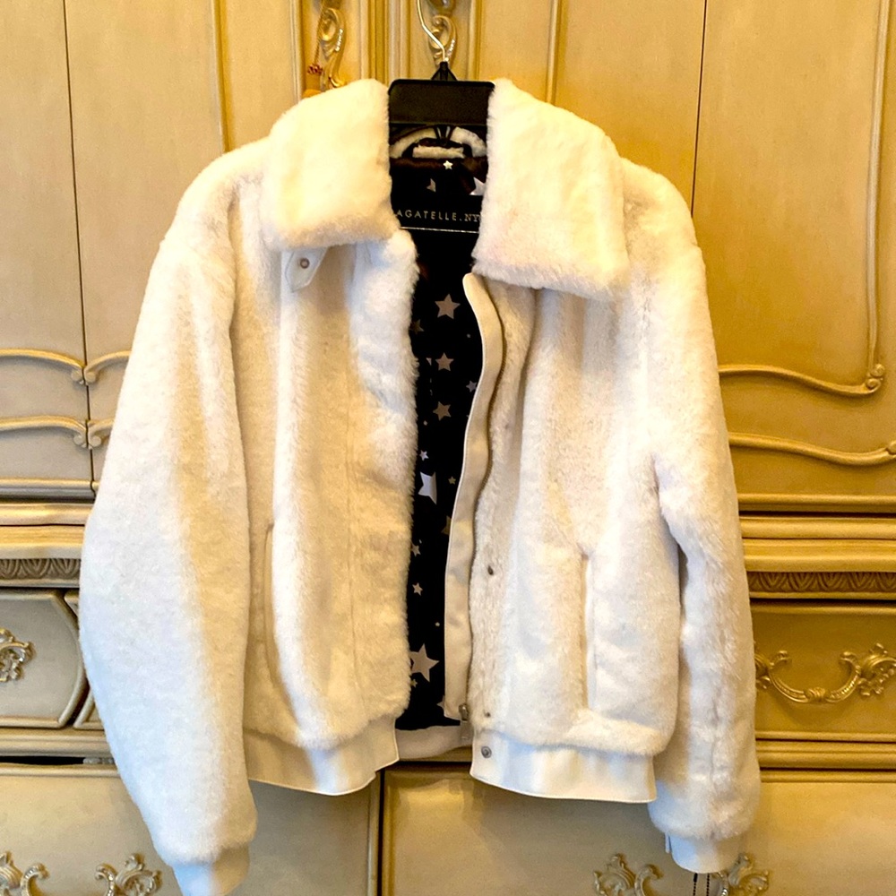 BAGATELLE NYC Faux Fur Jacket